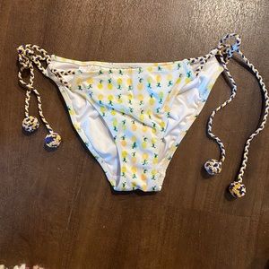 VS pineapple swim bottoms